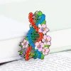 ADN avec fleurs - Pins