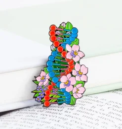 ADN avec fleurs - Pins