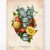 Adénome thyroïdien - Floral - Vintage