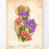 Anatomie de la hanche - Floral - Vintage