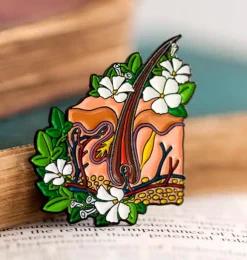 Anatomie de la peau - Pins