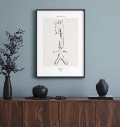 Anatomie de l'aorte - Line Art