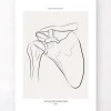 Anatomie de l’épaule - Line Art