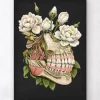 Anatomie dentaire - Floral - Noir