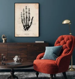 Art de l'anatomie de la main humaine