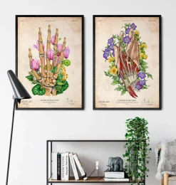 Art de l'anatomie de la main