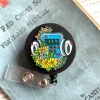 Defibrillator Porte-badge rétractable
