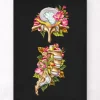 Hernie discale - Floral - Noir