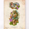Lésion méniscale - Floral - Vintage