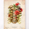 Nerfs cervicaux - Floral - Vintage