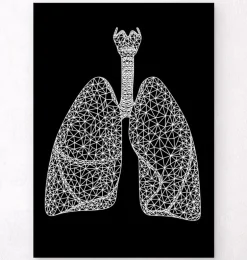 Poumons géométriques minimal - Noir