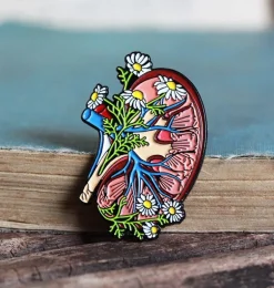 Rein avec fleurs - Pins