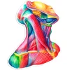 Sticker d'anatomie du cou - Aquarelle