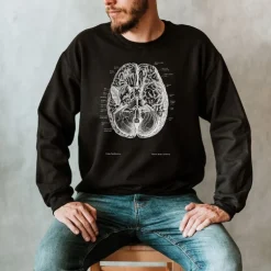 Sweat Unisexe Cerveau II - Chalkboard