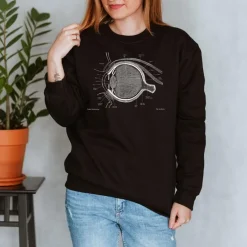 Sweat Unisexe Oeil - Chalkboard