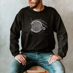 Sweat Unisexe Oeil - Chalkboard