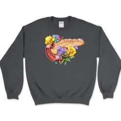 Sweat Unisexe Pancreas - Floral