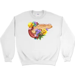 Sweat Unisexe Pancreas - Floral