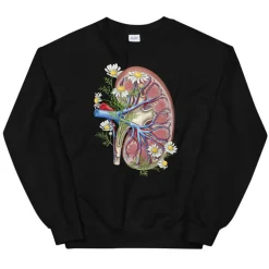 Sweat Unisexe Rein - Floral