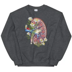 Sweat Unisexe Rein - Floral