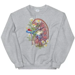 Sweat Unisexe Rein - Floral