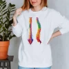 Sweat Unisexe Vertébrale - Aquarelle