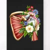 Tendinopathie - Floral - Noir