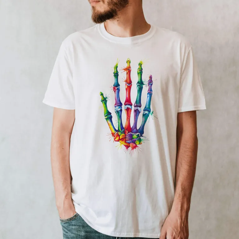 T-shirt Unisexe à la Main - Aquarelle