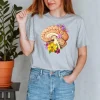 T-shirt Unisexe Cerveau II - Floral