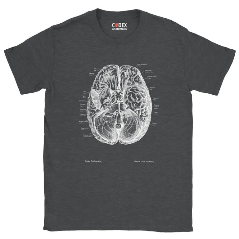 T-shirt Unisexe Cerveau II - Chalkboard