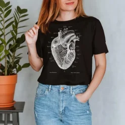 T-shirt Unisexe Coeur - Chalkboard