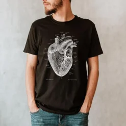 T-shirt Unisexe Coeur - Chalkboard