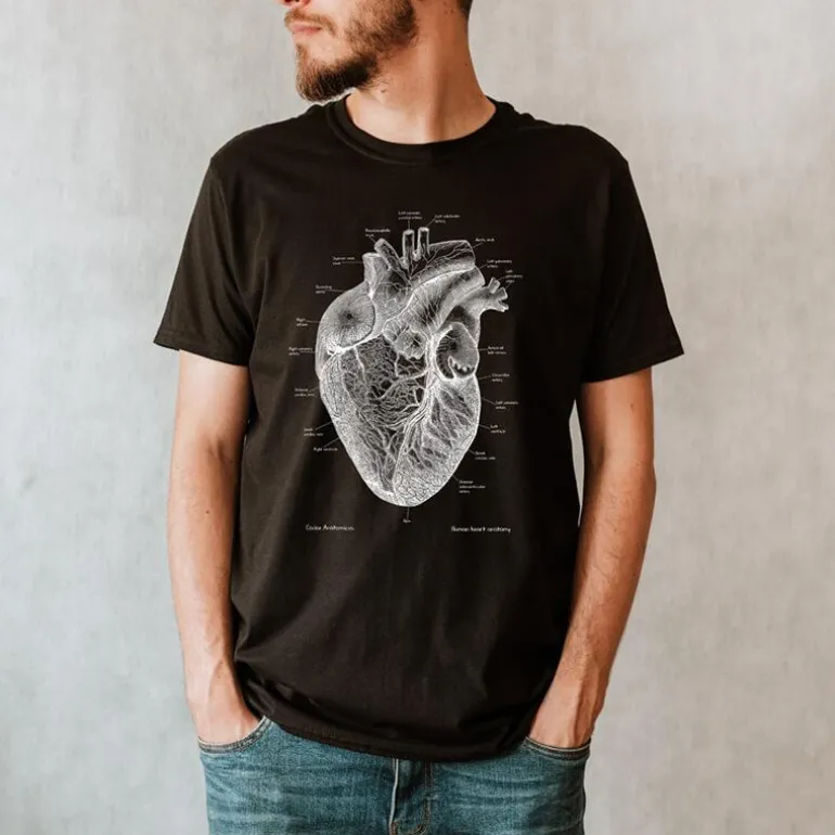 T-shirt Unisexe Coeur - Chalkboard