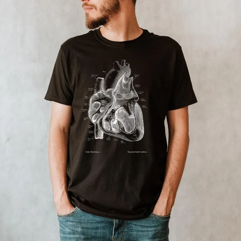 T-shirt Unisexe Coeur II - Chalkboard