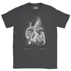 T-shirt Unisexe Coeur II - Chalkboard