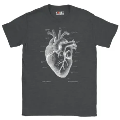 T-shirt Unisexe Coeur III - Chalkboard