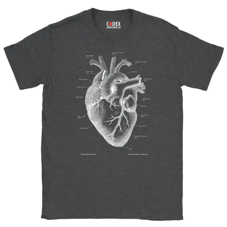 T-shirt Unisexe Coeur III - Chalkboard