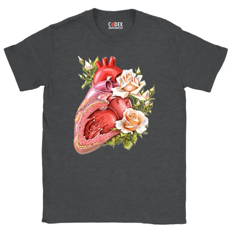 T-shirt Unisexe Cœur II - Floral