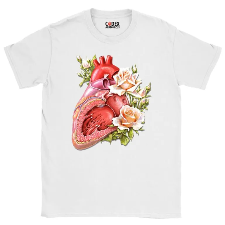 T-shirt Unisexe Cœur II - Floral