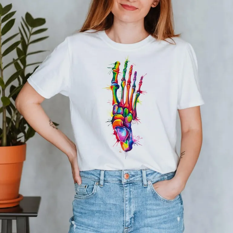 T-shirt Unisexe le Pied - Aquarelle