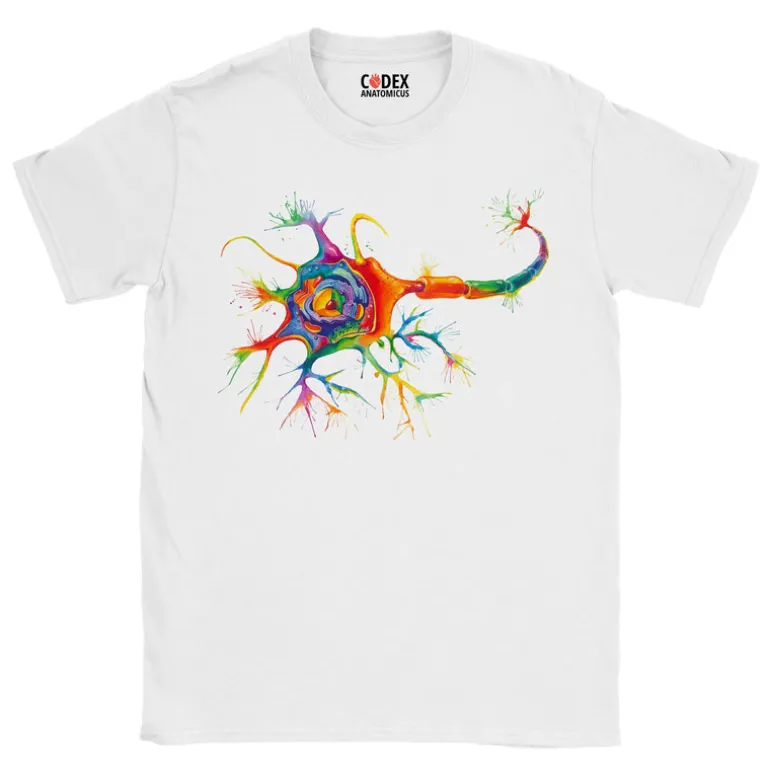 T-shirt Unisexe Neuron - Aquarelle