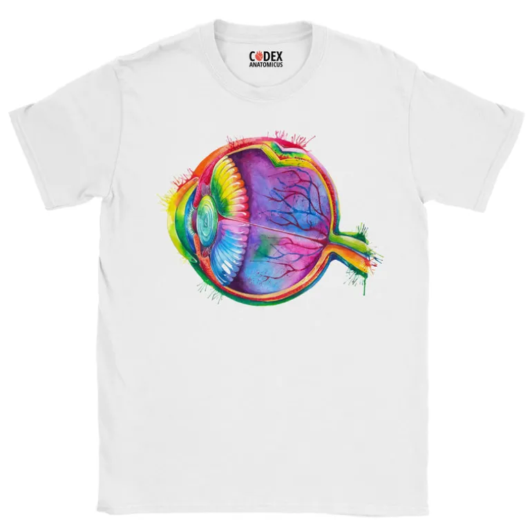 T-shirt Unisexe Oeil - Aquarelle
