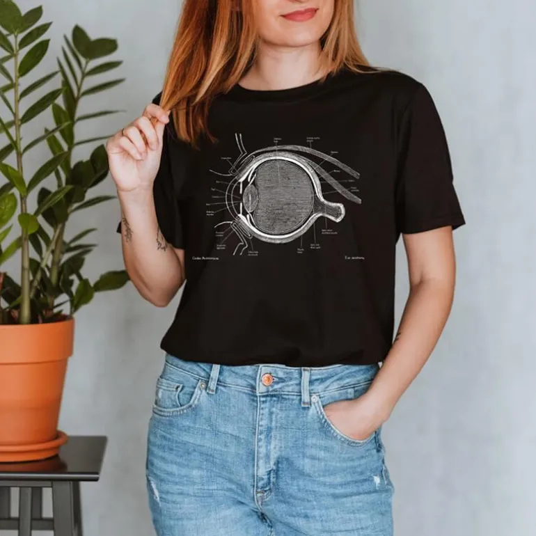T-shirt Unisexe Oeil - Chalkboard
