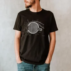 T-shirt Unisexe Oeil - Chalkboard
