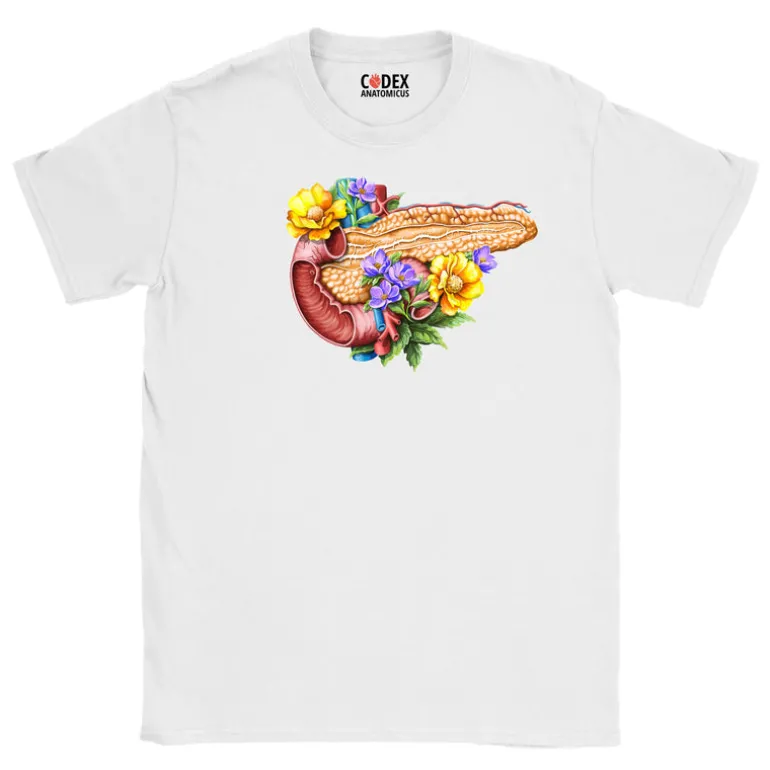 T-shirt Unisexe Pancréas - Floral