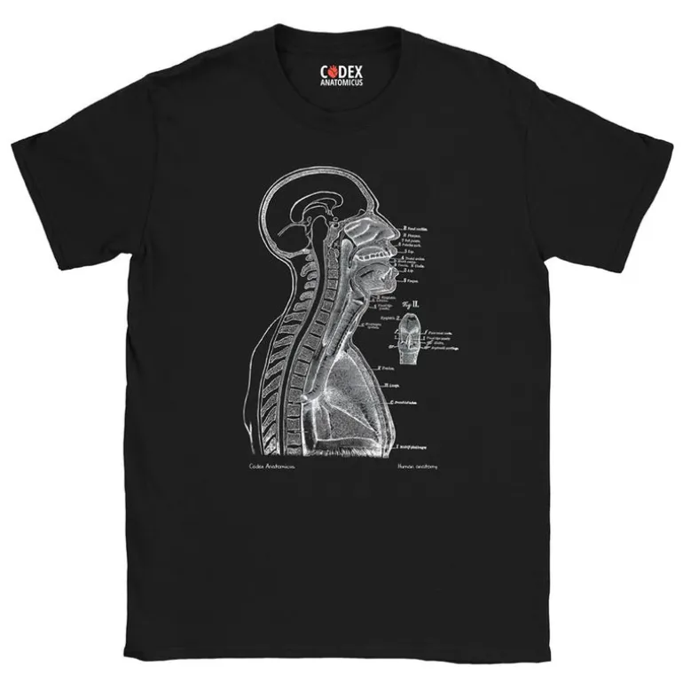 T-shirt Unisexe Section de Tête - Chalkboard