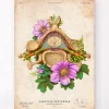 Vertèbre cervicale - Floral - Vintage